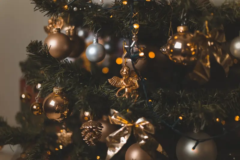 Geschmückter Weihnachtsbaum