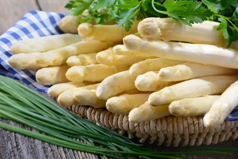 Frischer Spargel