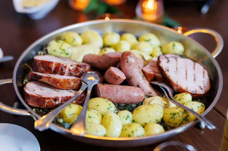 Grünkohl mit Kohlwurst